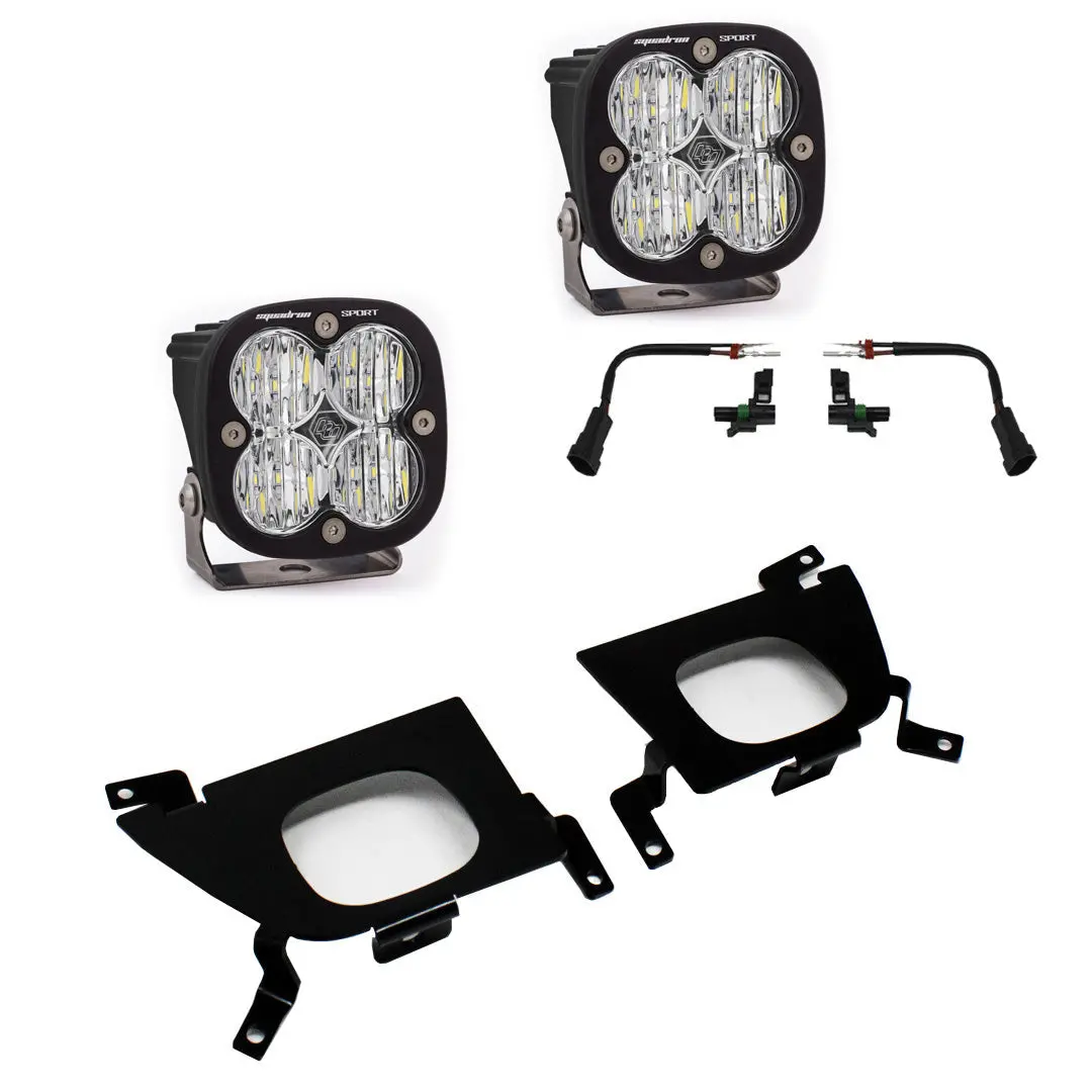 Silverado 1500 2019 Fog Pocket Mount Kit Sport Baja Designs 1