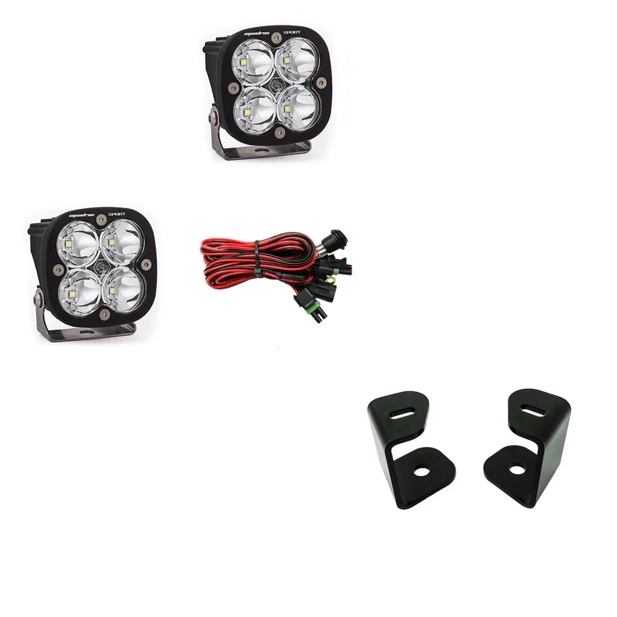 Dodge Ram 1500 09-19 A-Pillar Kit Squadron Sport Baja Designs 1