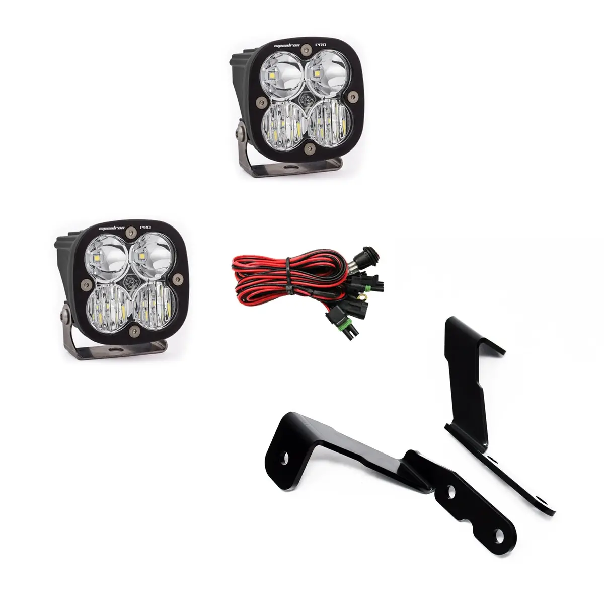 Gm Silverado/Sierra (2007-2013) A-Pillar Kit Squadron Pro Lights Baja Designs 1
