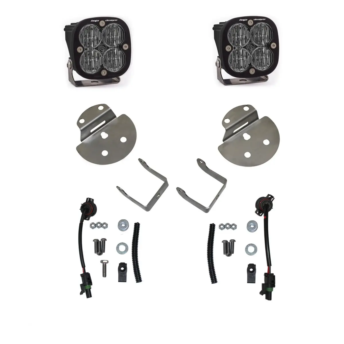 Canyon/Colorado Fog Light Sae Fog Pocket Kit 15-19 Canyon/Colorado Baja Designs 1