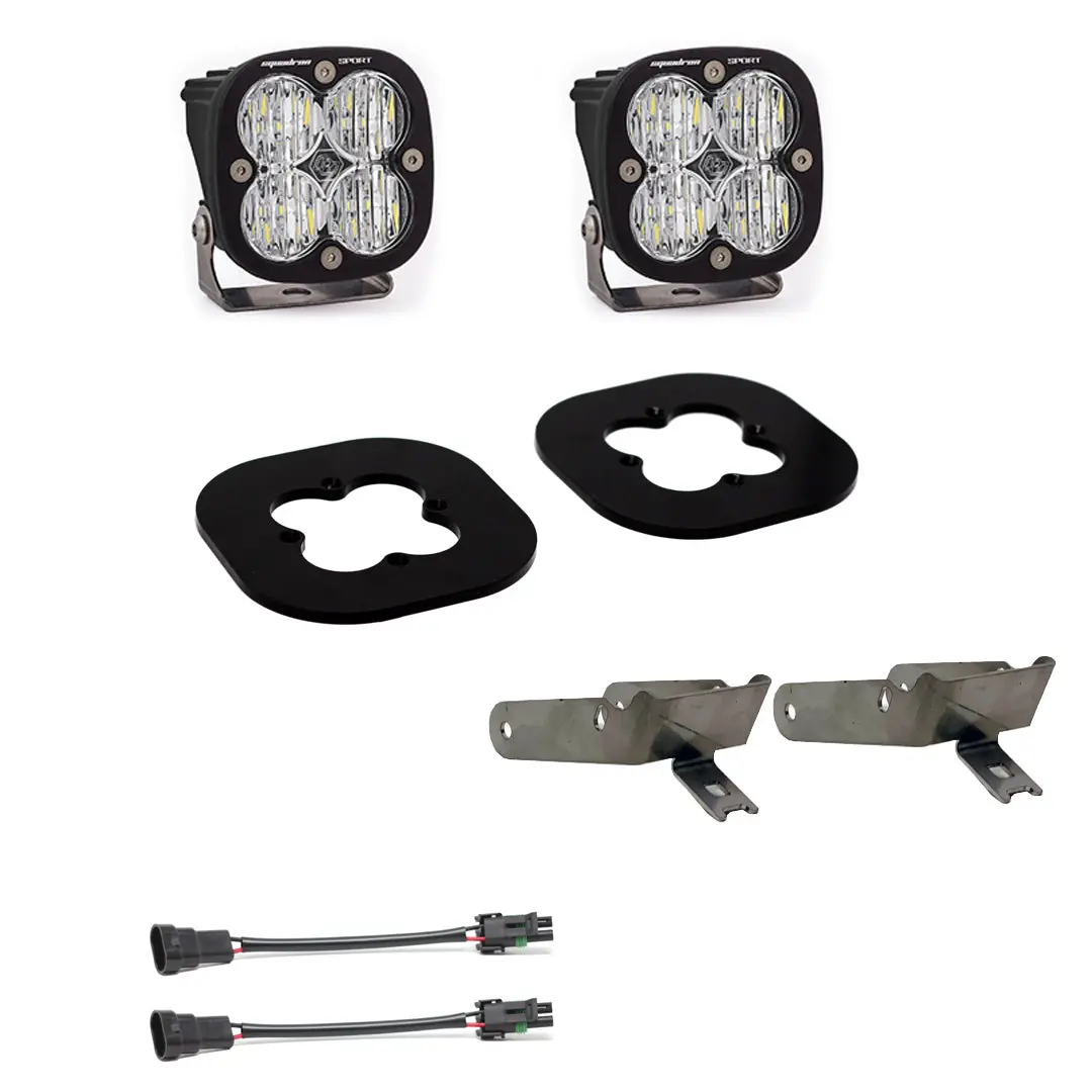 Super Duty Fog Lights Squadron Sport 11-16 Super Duty Fog Pocket Kit Baja Designs 1