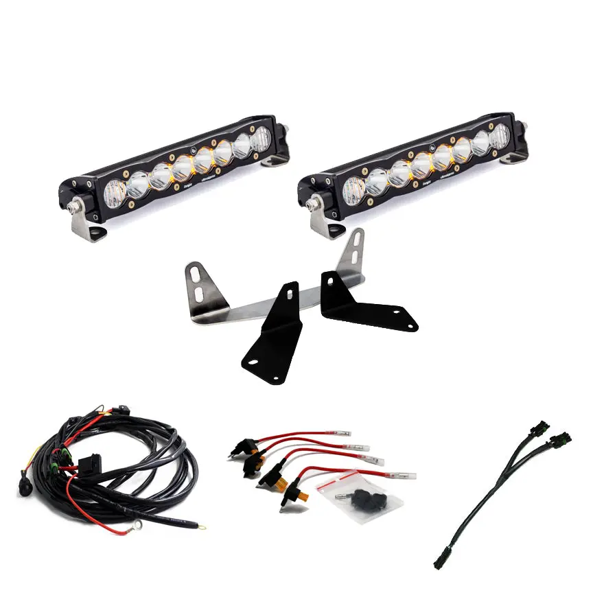 F-150 Dual 10 Inch S8 Light Bar Kit For 18-On Ford F-150 Baja Designs 1