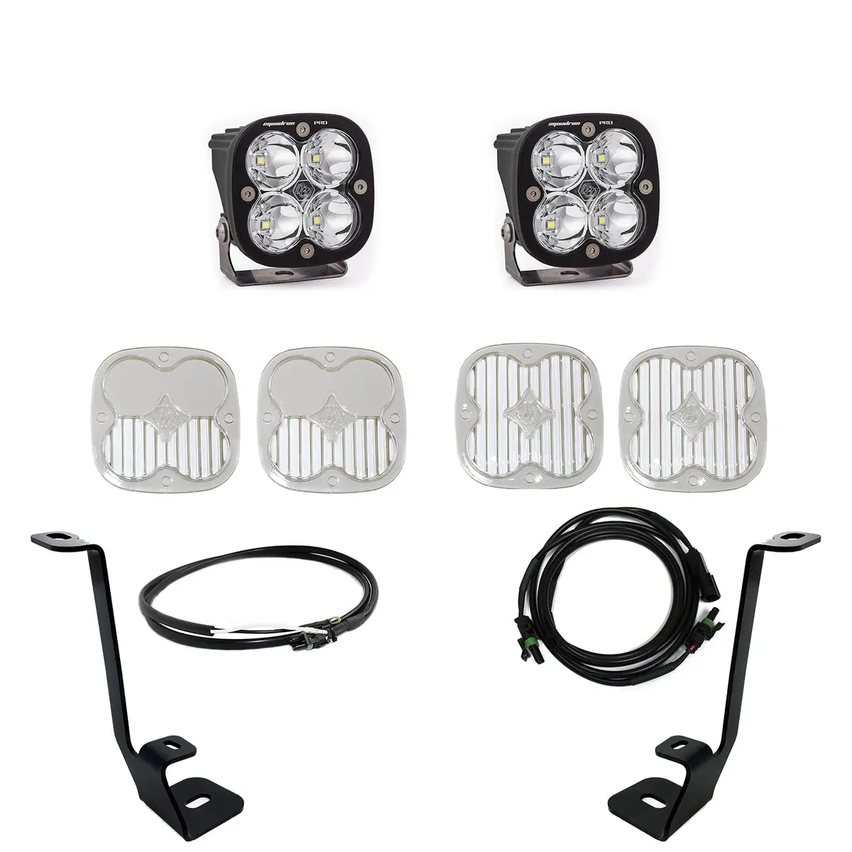 F-150 A Pillar Kit Squadron Pro Spot 21-On F-150 W/ Upfitter Baja Designs 1