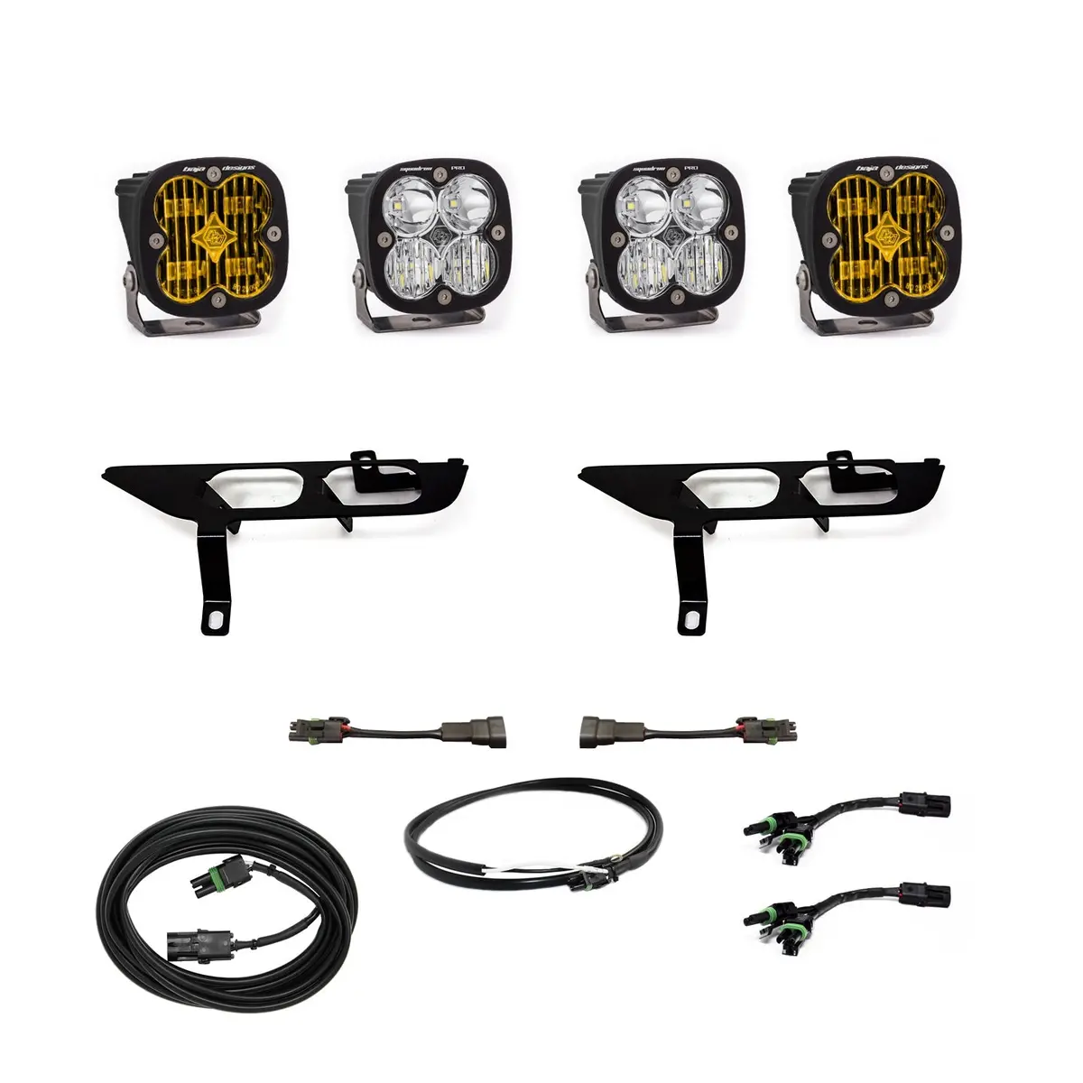 Ford, F150, (21-On), Fpk, Sae Amber/Sport Dc, Up W/O Drl Baja Designs 1