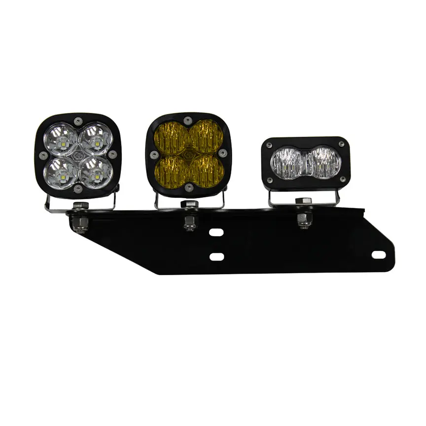 Raptor Fog Light Kit 17-18 F-150 Raptor Fog Pocket Kit Amber Sae Sportsmen Baja Designs 1