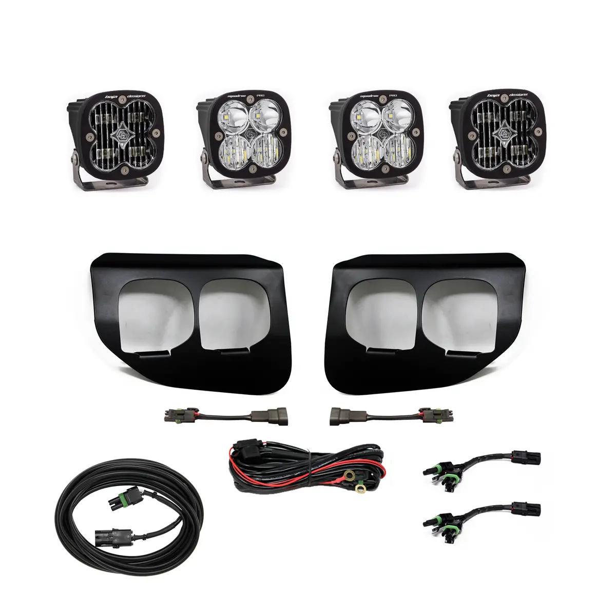Ford Super Duty (20-22) Fog Lights Dual Fpk Sae/Pro Dc Baja Designs 1