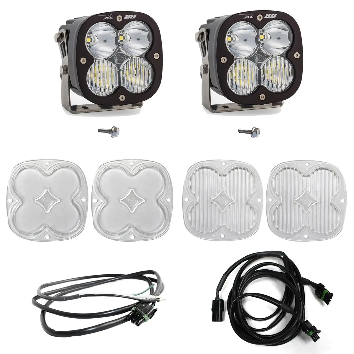 Bronco A Piller Light Kit 21-Up Ford Bronco Xl80 D/C W/Upfitter Baja Designs 1