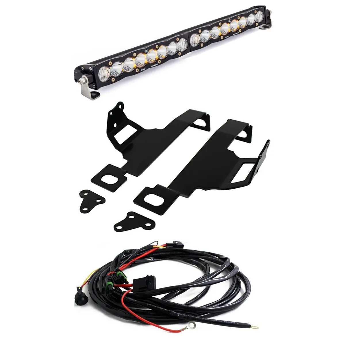 Ford Super Duty (11-16) S8 20 Inch Front Bumper Kit Baja Designs 1