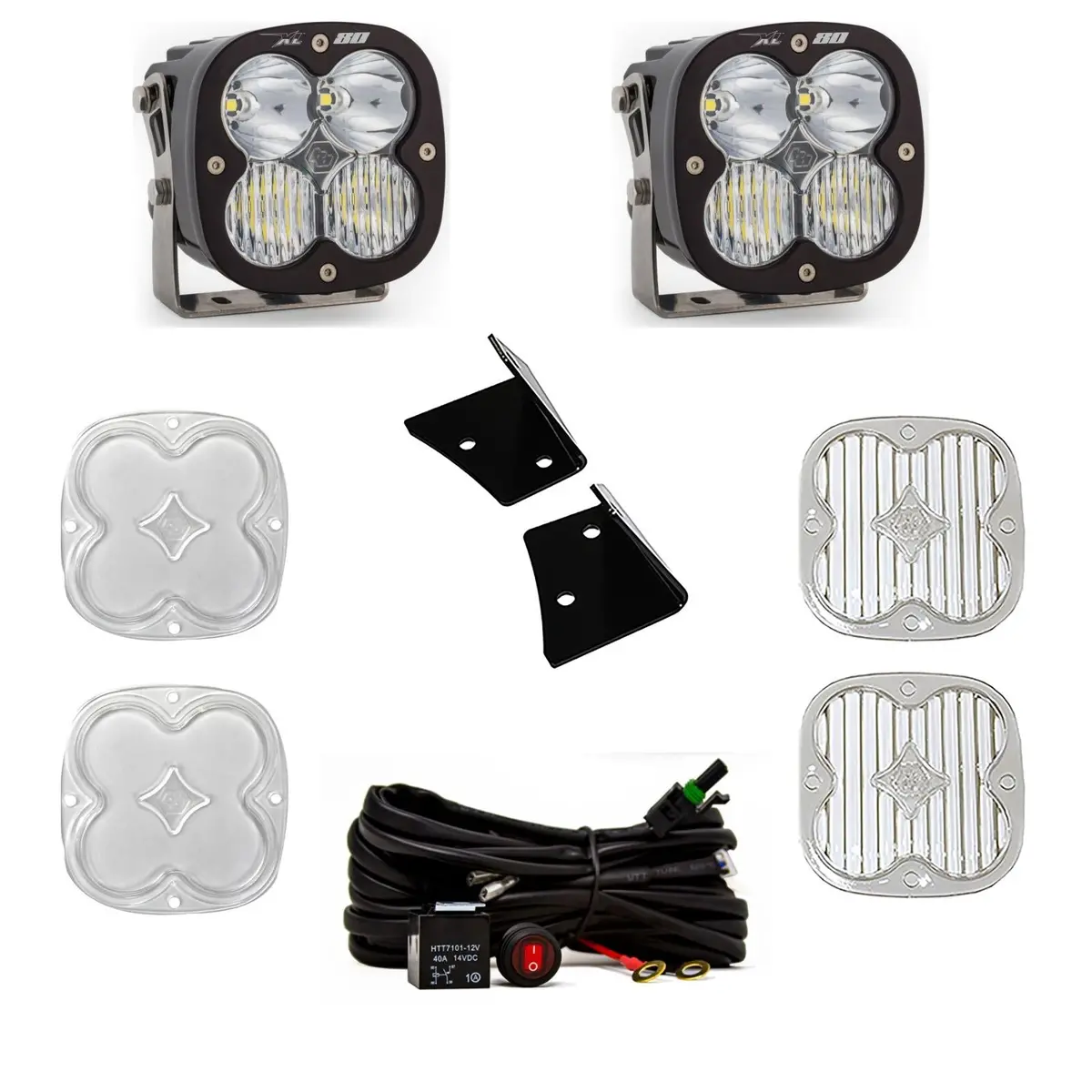 Jeep Jk Xl80 Drive/Combo A-Pillar Kit Baja Designs 1