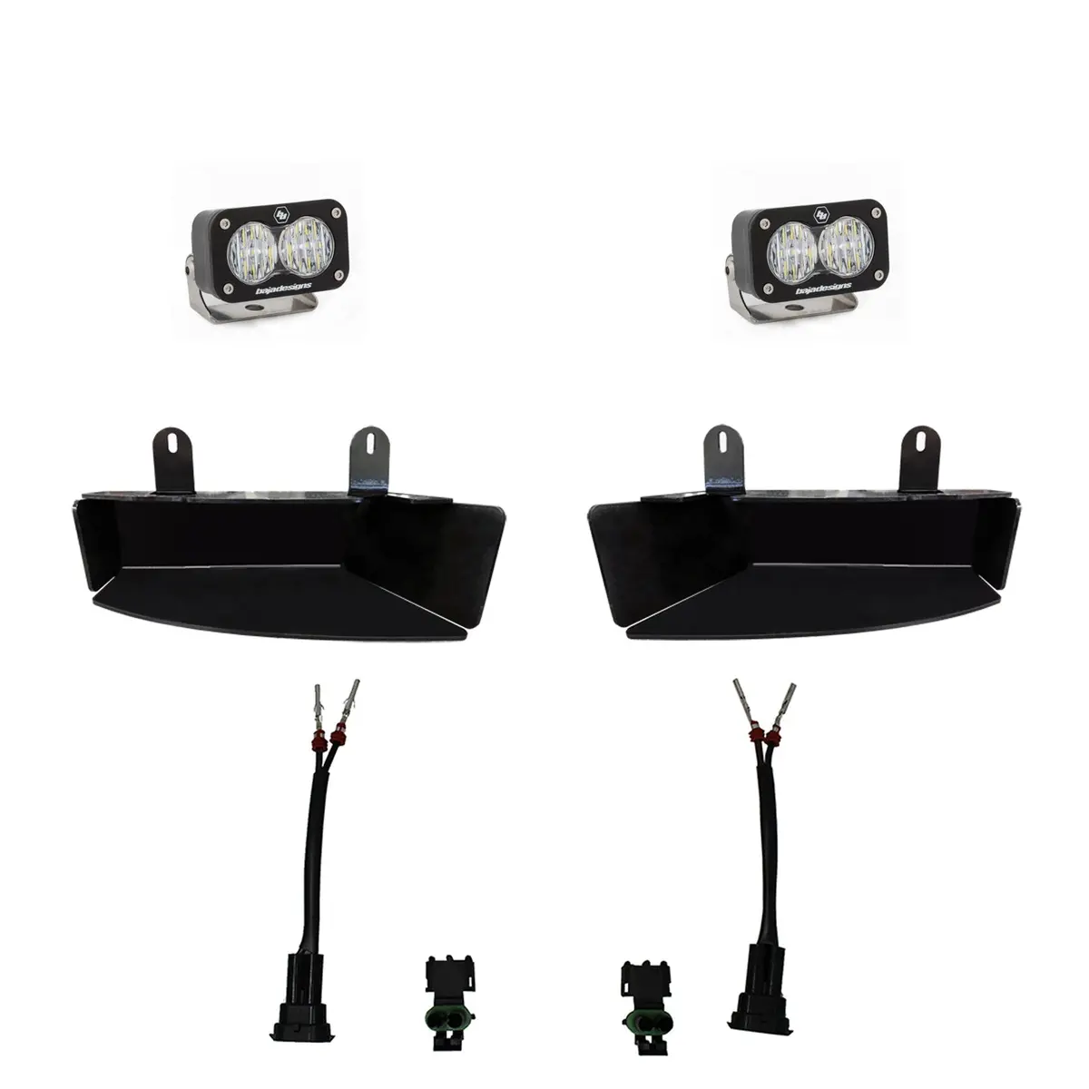 Dodge Ram Light Kit For Ram 2500/3500 19-On Fpk S2 Sport W/C White Baja Designs 1