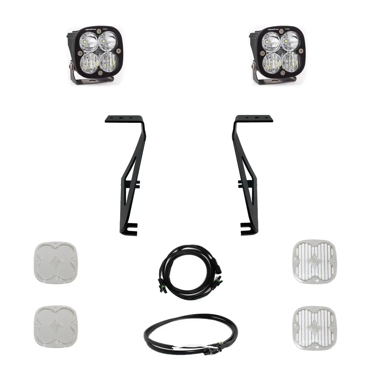 Squadron Pro A-Pillar Kit Fits 21-On Ford Raptor Baja Designs 1