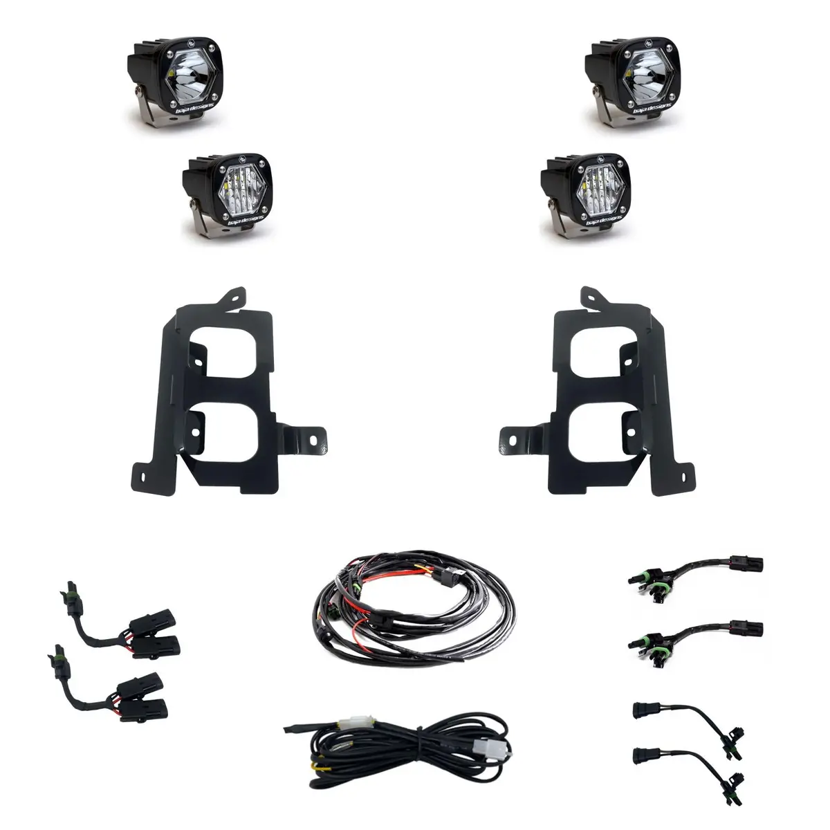 Gmc 1500 (19-On) Clear Spot/Clear W/C Fpk Baja Design 1