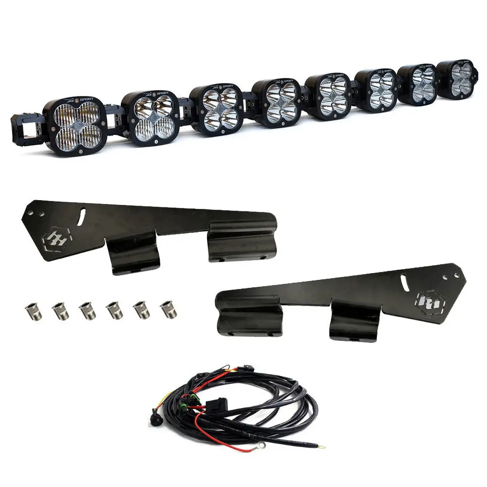 Toyota Xl Linkable Light Bar Roof Kit 05-22 Tacoma Baja Designs 1
