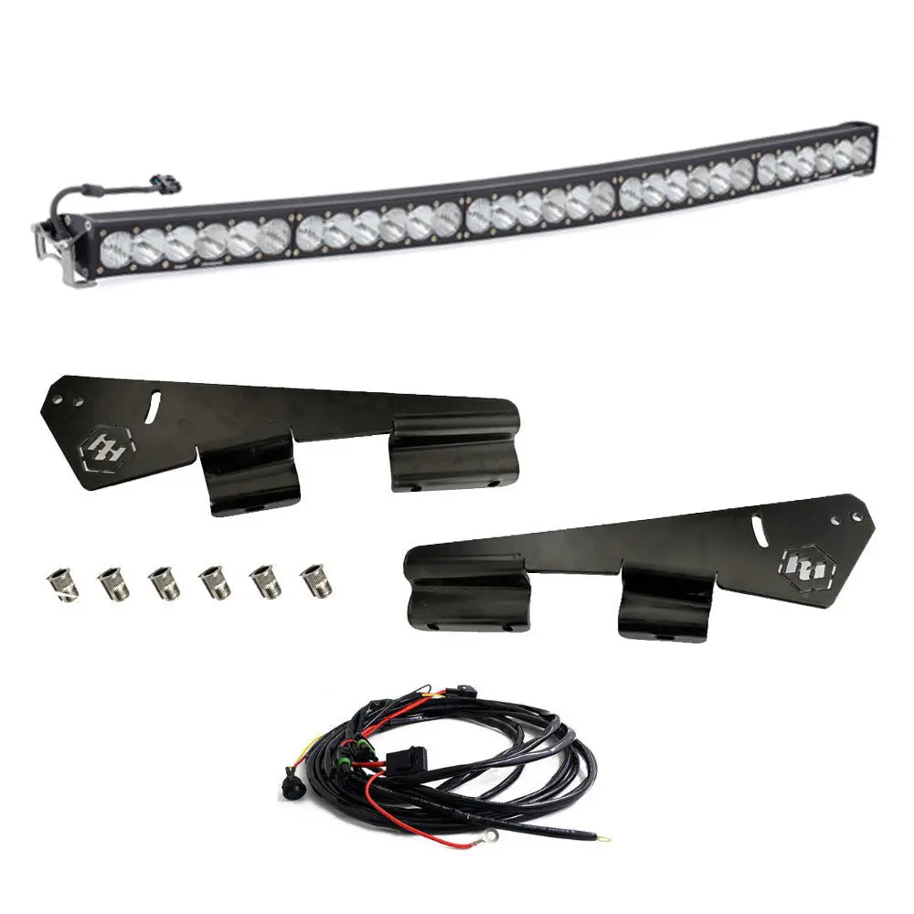 Toyota Onx6+ Arc 50 Inch Light Bar Roof Kit 05-22 Tacoma Baja Designs 1