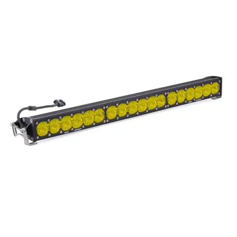 30 Inch Led Light Bar Amber Wide Driving Pattern Onx6 Series Baja Designs 1