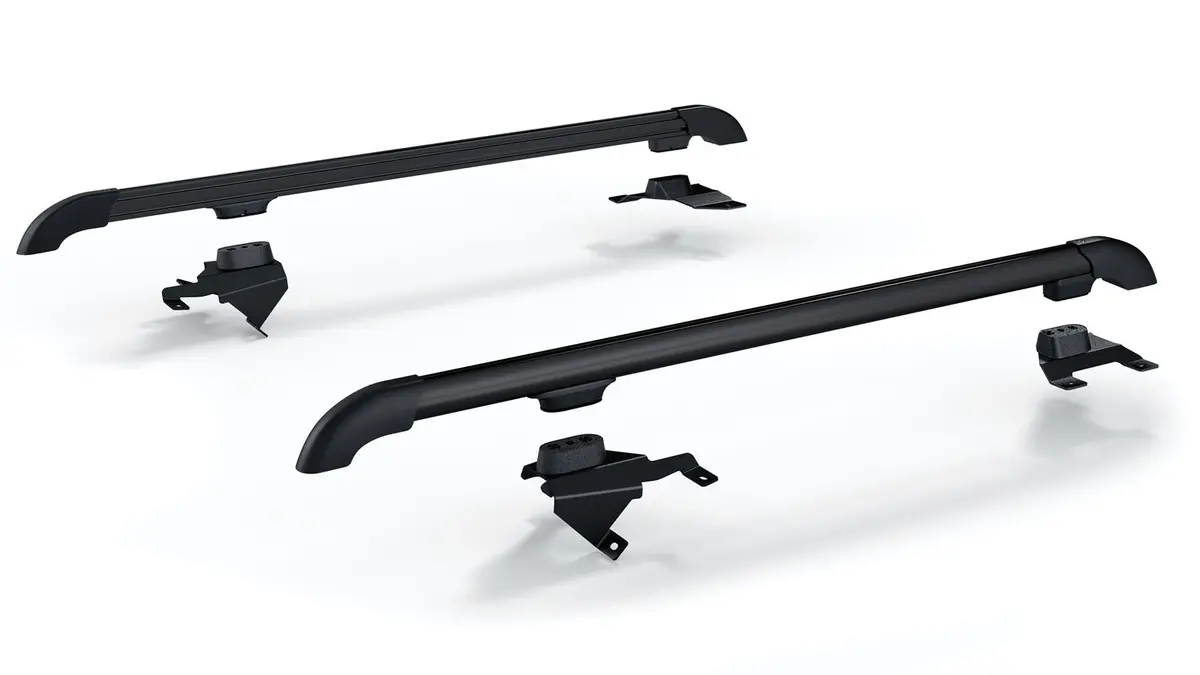 Jeep Jku 4 Door Nebo Roof Rack Main Rail Kit Black 07-18 Wrangler Jku 1