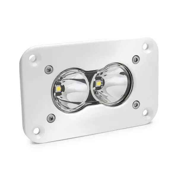 Led Work Light Flush Mount Clear Lens Work/Scene Pattern White S2 Pro Baja Designs 1