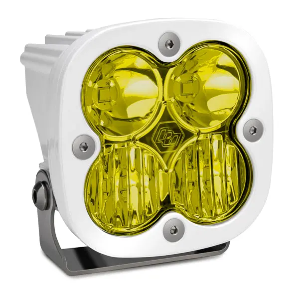 Led Light Pod White Amber Lens Driving/Combo Pattern Squadron Pro Baja Designs 1