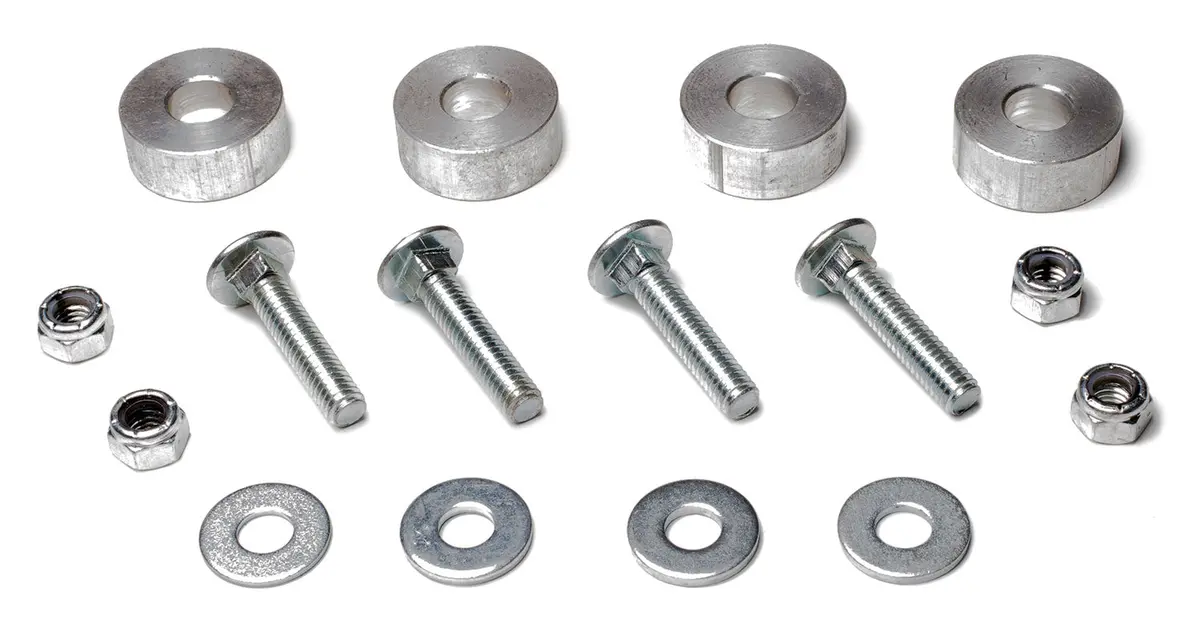 Jeep Tj/Lj Hd Gas Tank Skid Plate Spacer Lowering Kit 97-06 Wrangler Tj/Lj 1