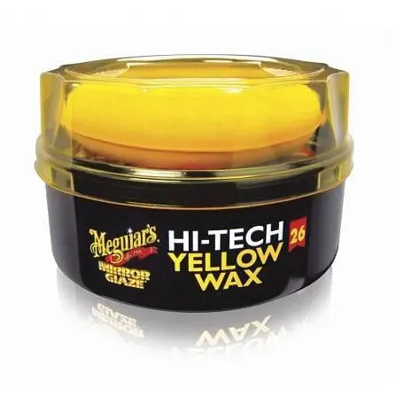 Meguiar's M26 Mirror Glaze Yellow Wax, Paste - 11 Oz 1
