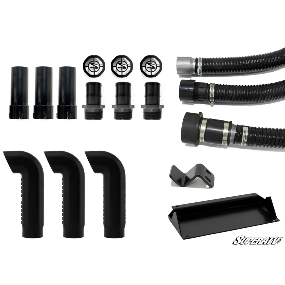 Superatv Can-Am Defender Depth Finder Snorkel Kit 4