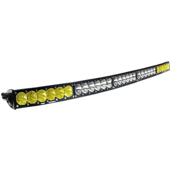 50 Inch Led Light Bar Amber/White Dual Control Pattern Onx6 Arc Series Baja Designs 1