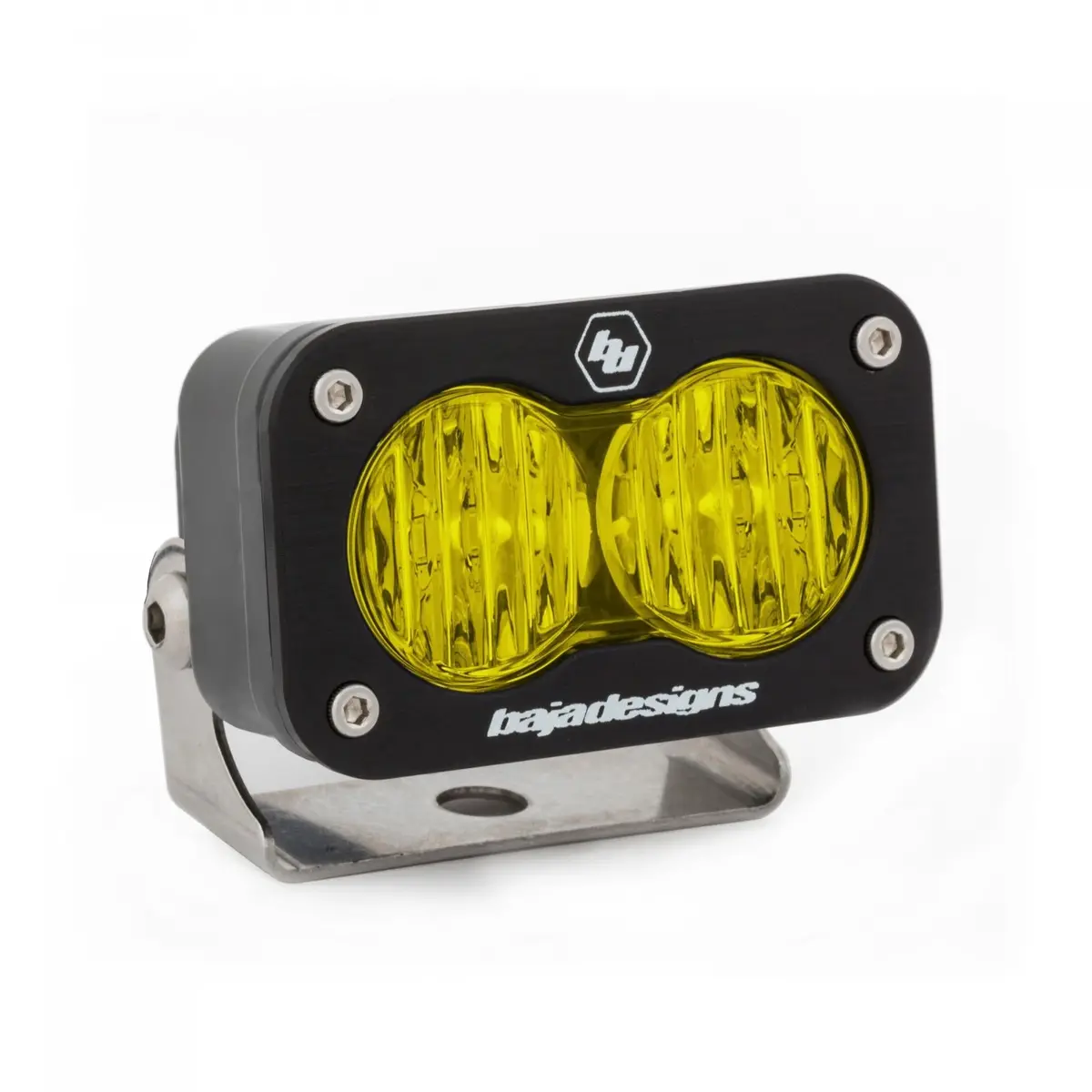 Led Work Light Amber Lens Wide Cornering Pattern Each S2 Sport Baja Designs 1