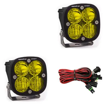 Led Light Pods Amber Lens Driving/Combo Pair Squadron Sport Baja Designs 1