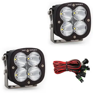 Led Light Pods High Speed Spot Pattern Pair Xl Sport Series Baja Designs 1