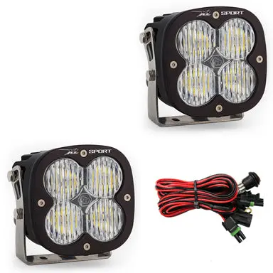 Led Light Pods Wide Cornering Pattern Pair Xl Sport Series Baja Designs 1