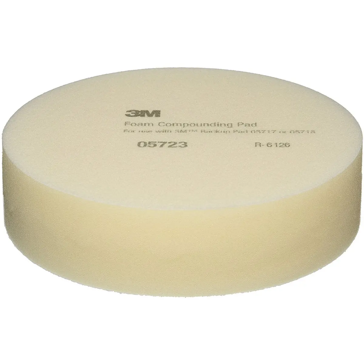 3M 05723 - 8" Foam Compounding Pad, Pack Of 2 Pads 1