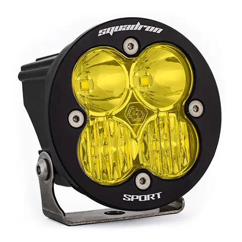Led Light Pod Amber Lens Driving/Combo Pattern Each Squadron R Sport Baja Designs 1