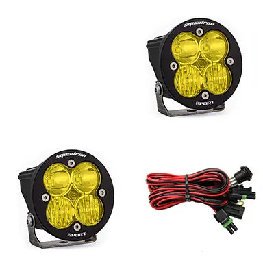 Led Light Pods Amber Lens Driving/Combo Pair Squadron R Sport Baja Designs 1