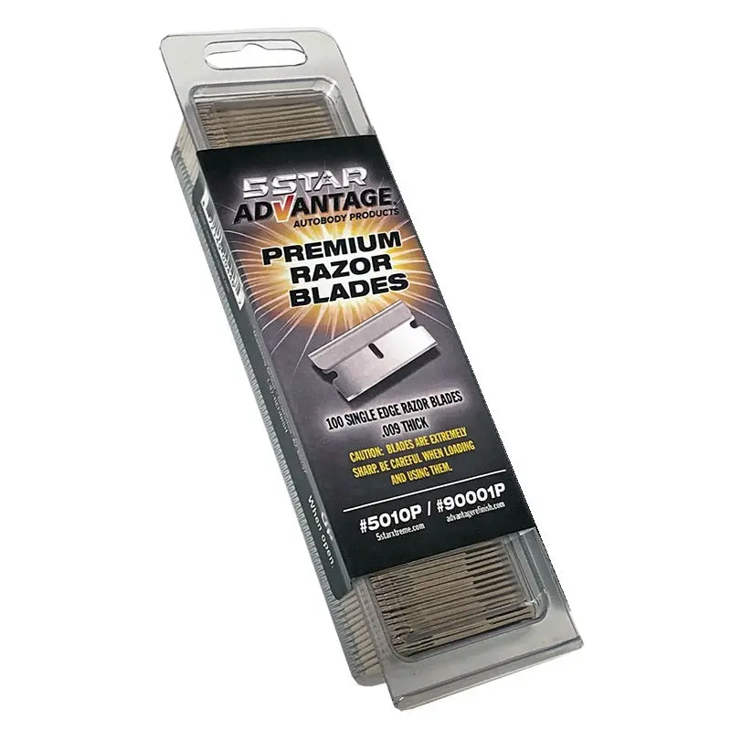5 Star Advantage Xtreme Single Edge Razor Blades .009" Thick, 5010P 1