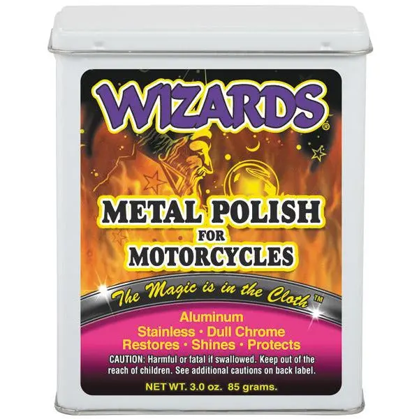 Wizards Metal Polish For Motorcycles, 22011 1