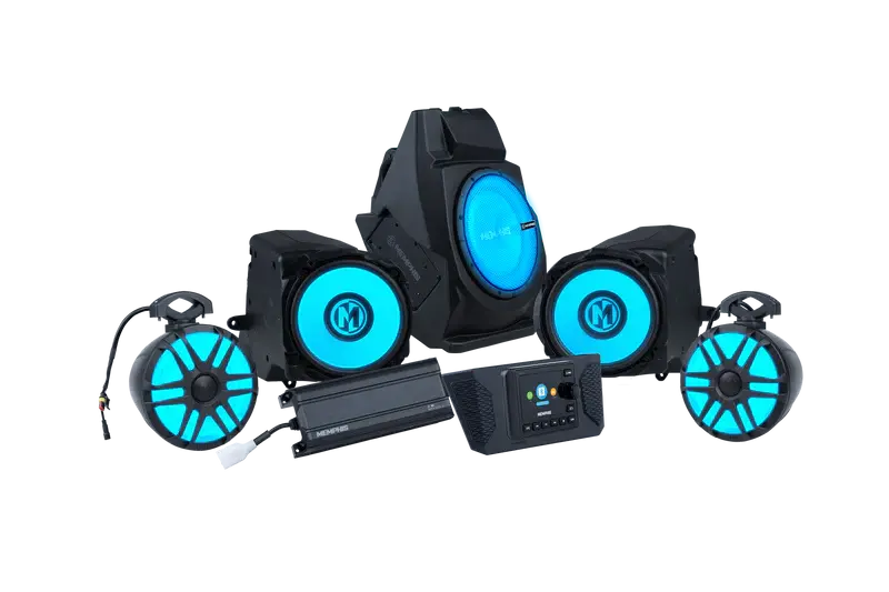 Memphis Audio Rzr Pro 4 Plus Audio Kit (Pro Xp - Pro R - Turbo R) 1