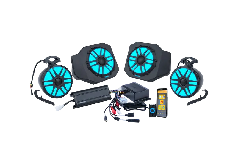 Memphis Audio Rzr Pro 4 Audio Kit (Pro Xp - Pro R - Turbo R) 1