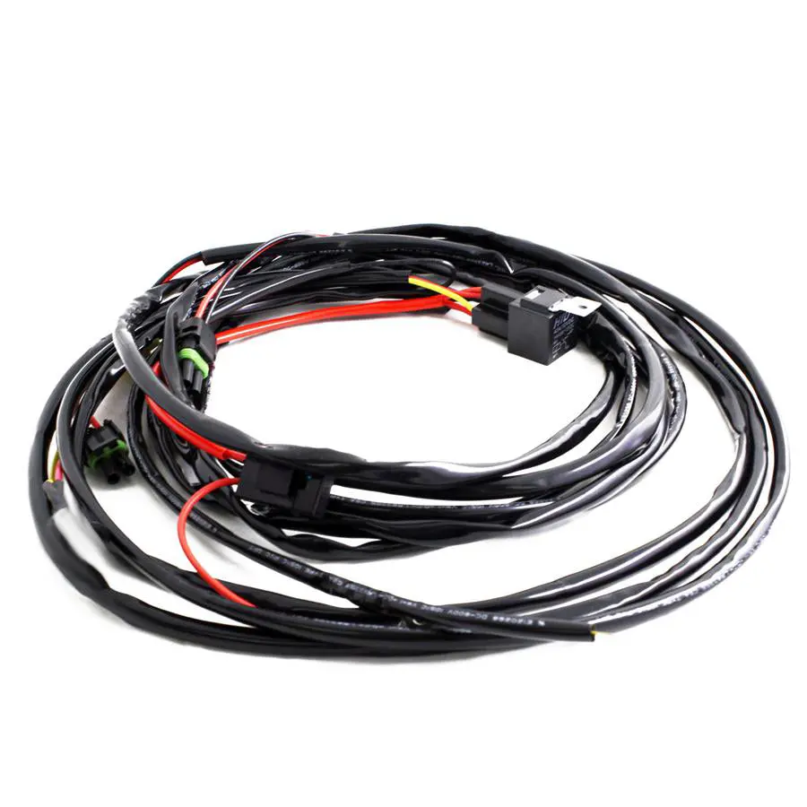 Pro & Sport 2-Pin Hi-Beam Harness-2 Light Max 150 Watts Baja Designs 1