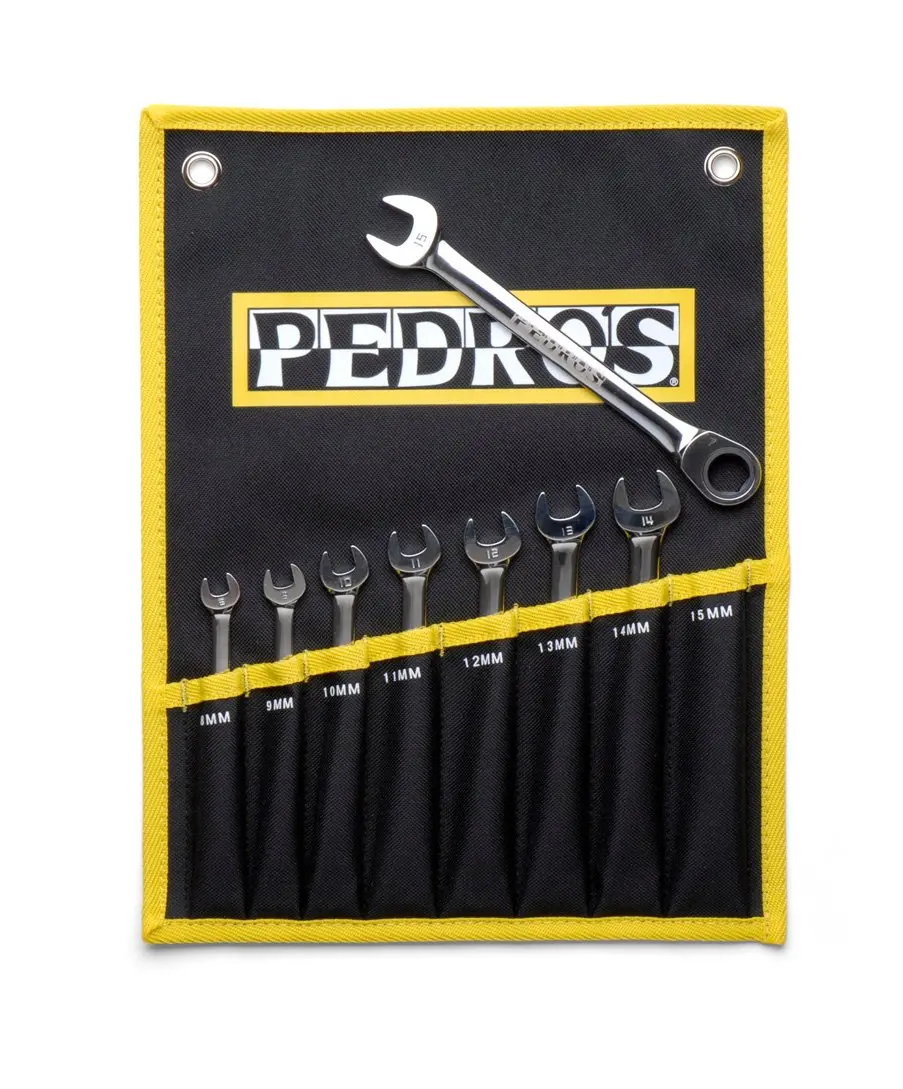 Ratcheting Combo Wrench Set - 8 Piece 1