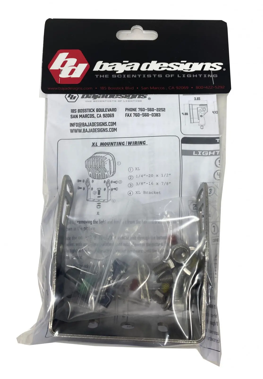 Parts Bag Xl Single Baja Designs 1