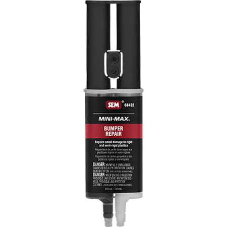 Sem Mini-Max™ 68422 Low Voc Bumper Repair, 1 Oz Cartridge, 5 Min Application, 1 Hr Curing 1