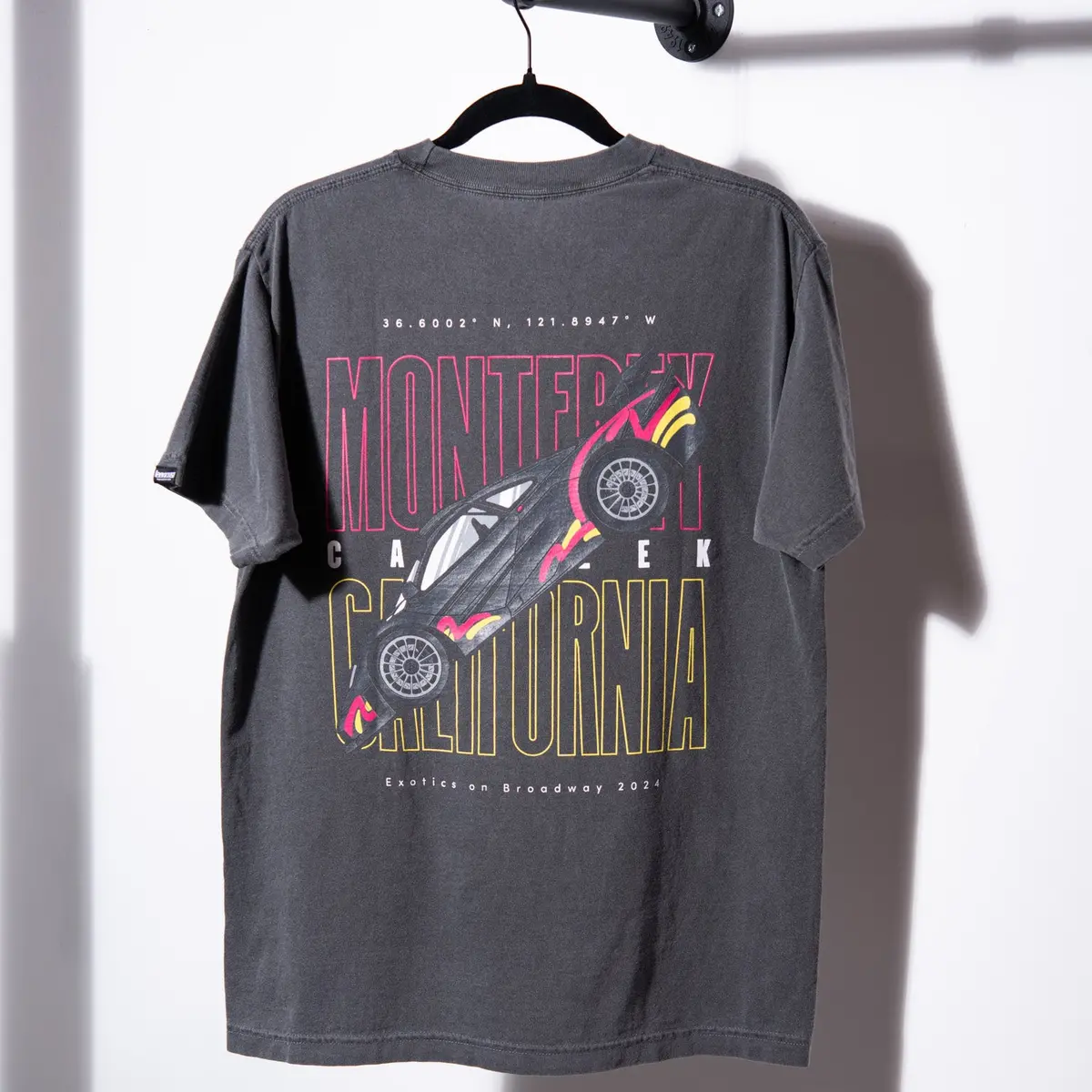 Lc "F1 Gtr Longtail"  Staple Tee - Washed Black 1