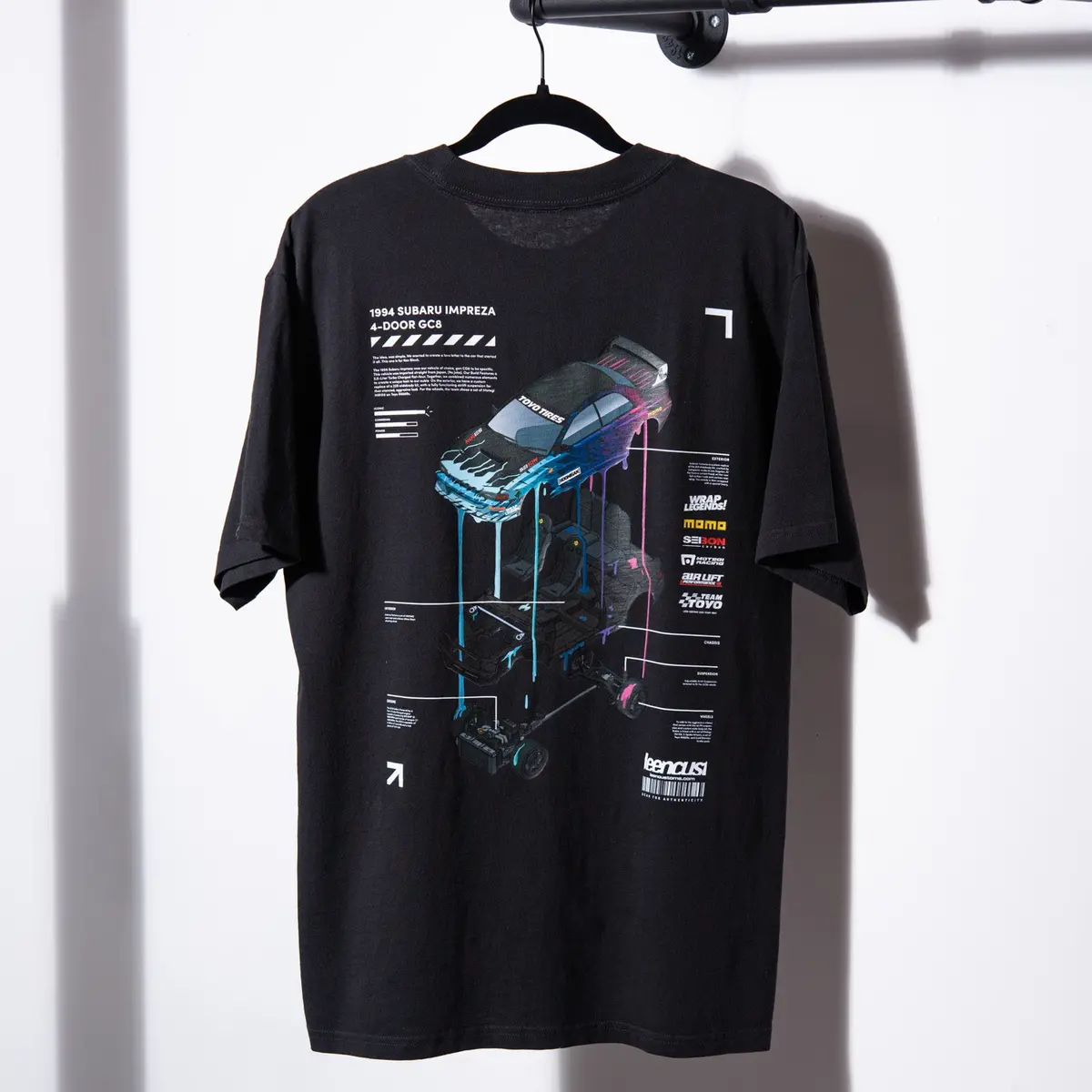 Lc "Sema Gc8" Staple Tee - Black 1