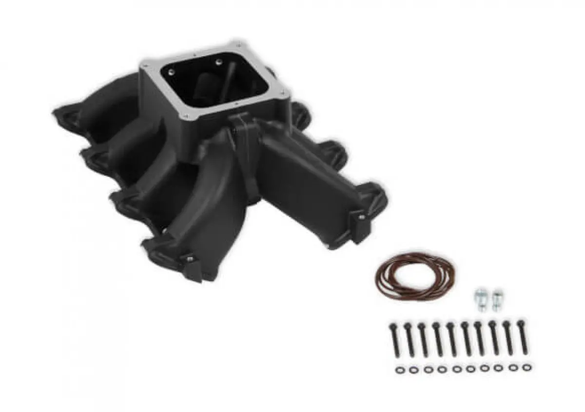 Holley Single Plane 4500 Carbureted Split-Design Race Intake Manifold- Gm Ls1/Ls2/Ls6 1