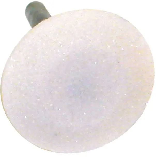 Rema Tip Top 745 Large Mushroom Buffing Stone 1-5/8" Diameter 1/4" Shaft 1