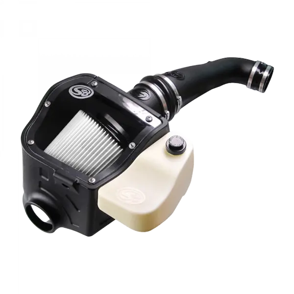 Cold Air Intake For 09-10 Ford F150 V8-5.4L Dry Dry Extendable White 1