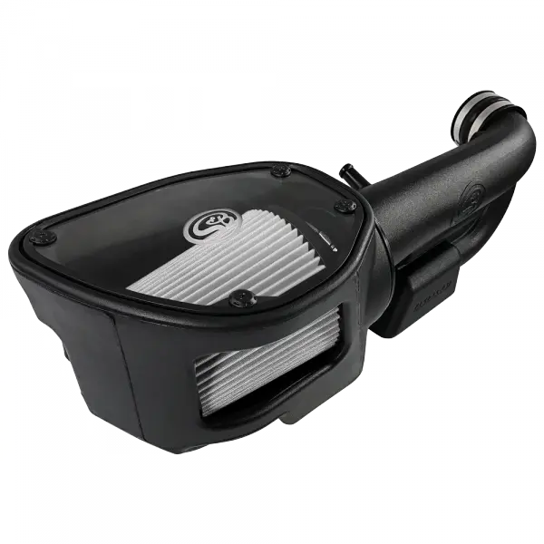 Cold Air Intake For 12-18 Jeep Wrangler Jk V6-3.6L Dry Dry Extendable White 1