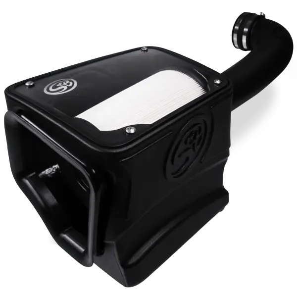 Cold Air Intake For 14-16 Silverado/ Sierra 1500 5.3L, 6.2L, 15-16 Tahoe, Suburban, Yukon (Xl)(Denali) 1500 5.3L, 6.2L Dry Extendable White 1