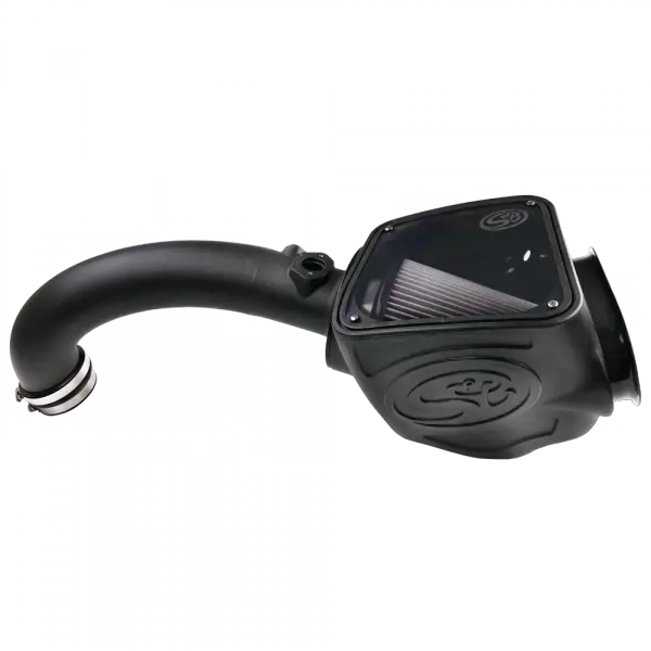 Cold Air Intake For 16-18 Nissan Titan, V8-5.0L Cummins Dry Dry Extendable White 1