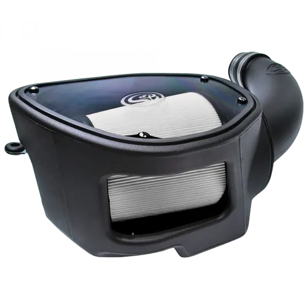 Cold Air Intake For 07-11 Jeep Wrangler Jk V6-3.8L Dry Dry Extendable White 1